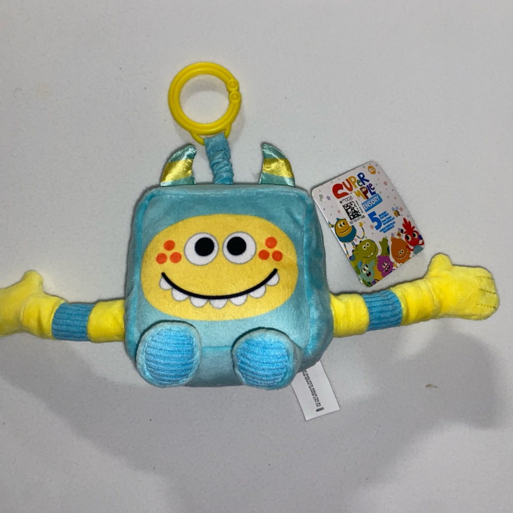 Colorful Plush Monster Toy